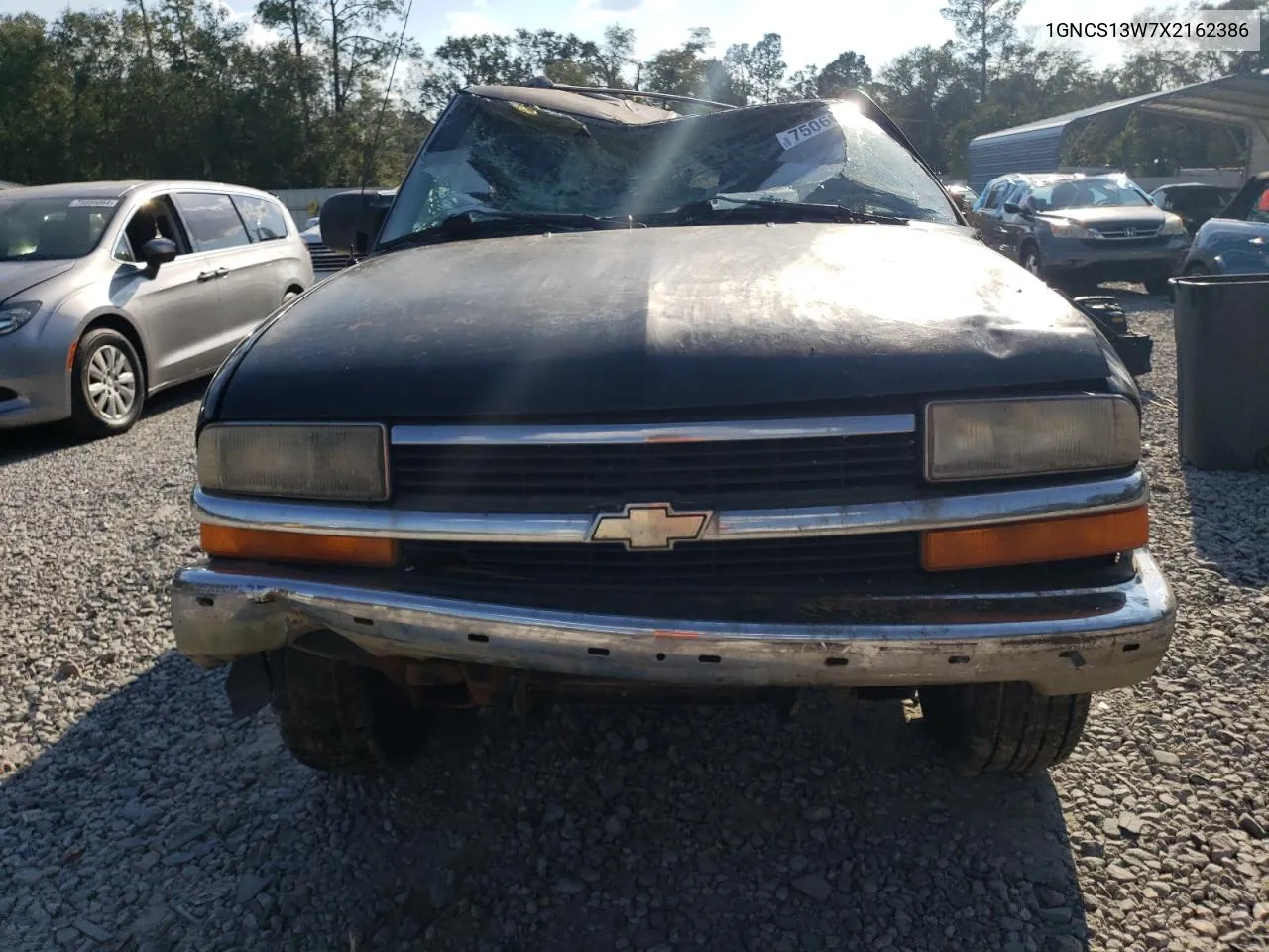 1999 Chevrolet Blazer VIN: 1GNCS13W7X2162386 Lot: 75060354