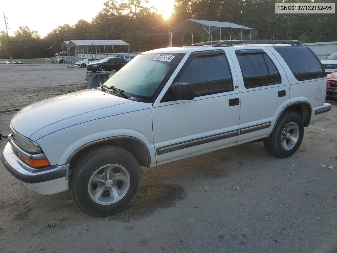 1999 Chevrolet Blazer VIN: 1GNCS13W1X2162495 Lot: 80019274