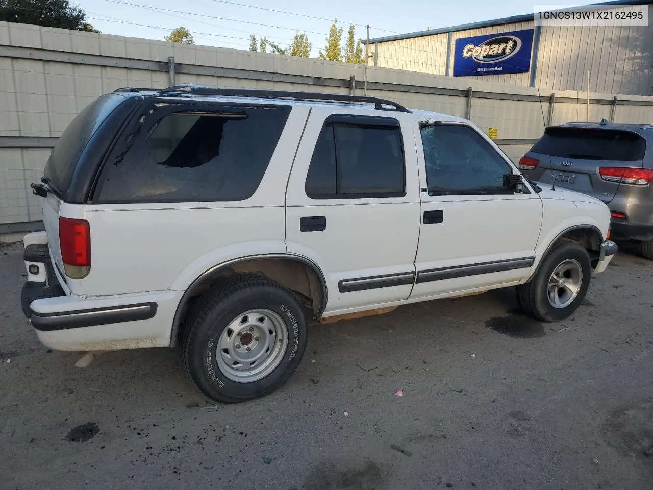 1999 Chevrolet Blazer VIN: 1GNCS13W1X2162495 Lot: 80019274