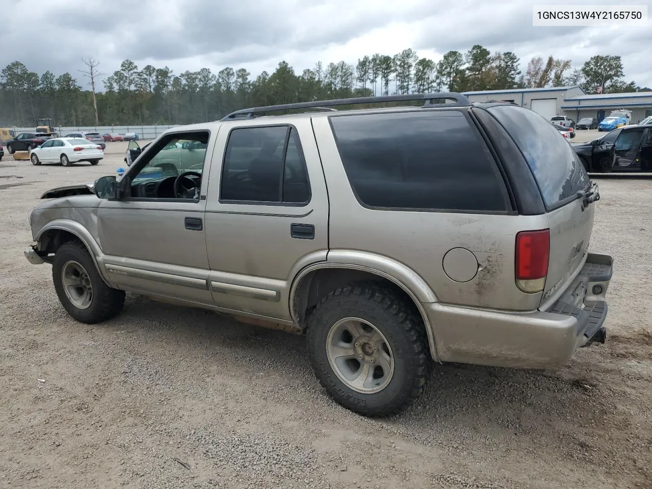 2000 Chevrolet Blazer VIN: 1GNCS13W4Y2165750 Lot: 78346644