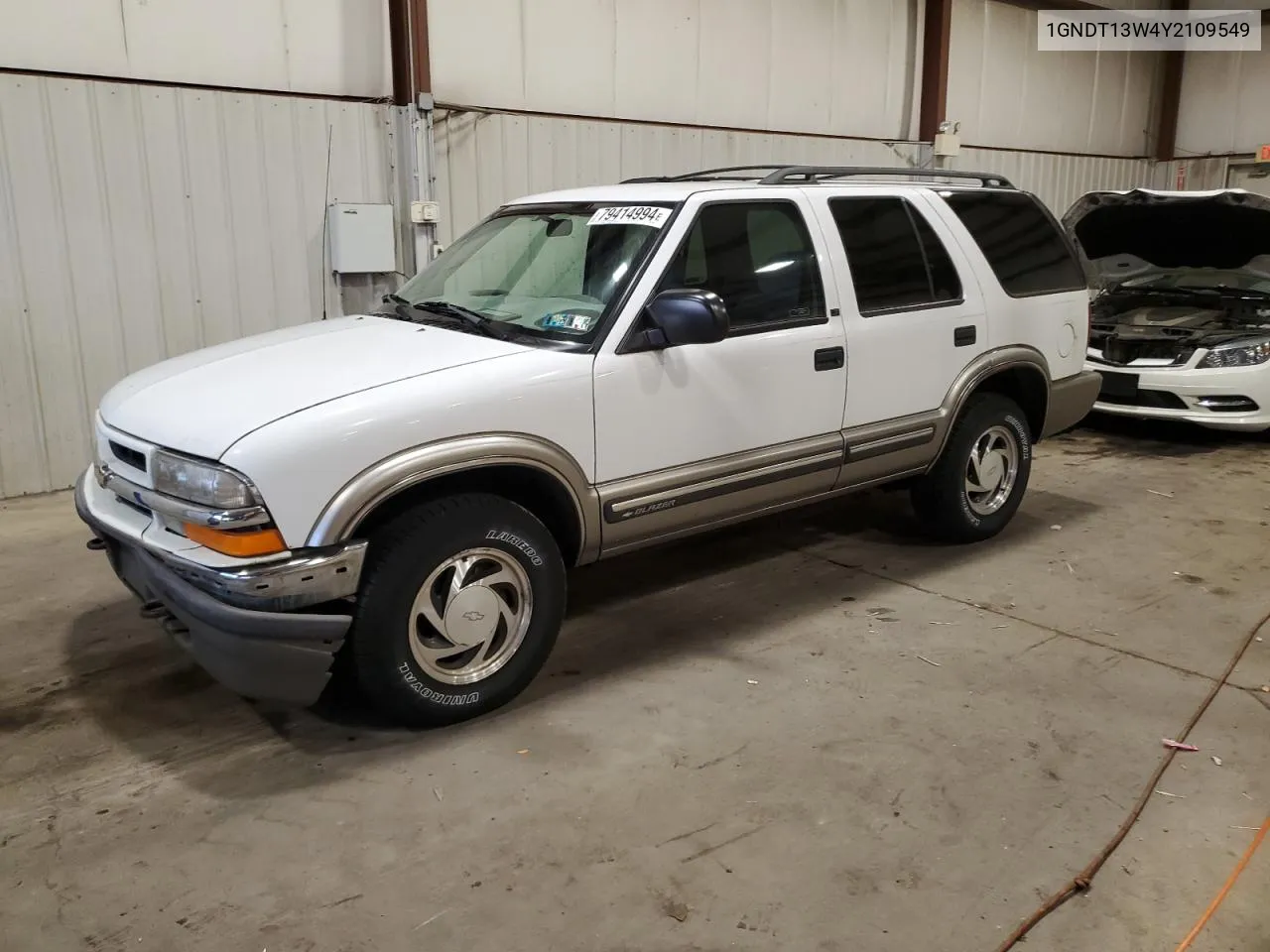 2000 Chevrolet Blazer VIN: 1GNDT13W4Y2109549 Lot: 79414994