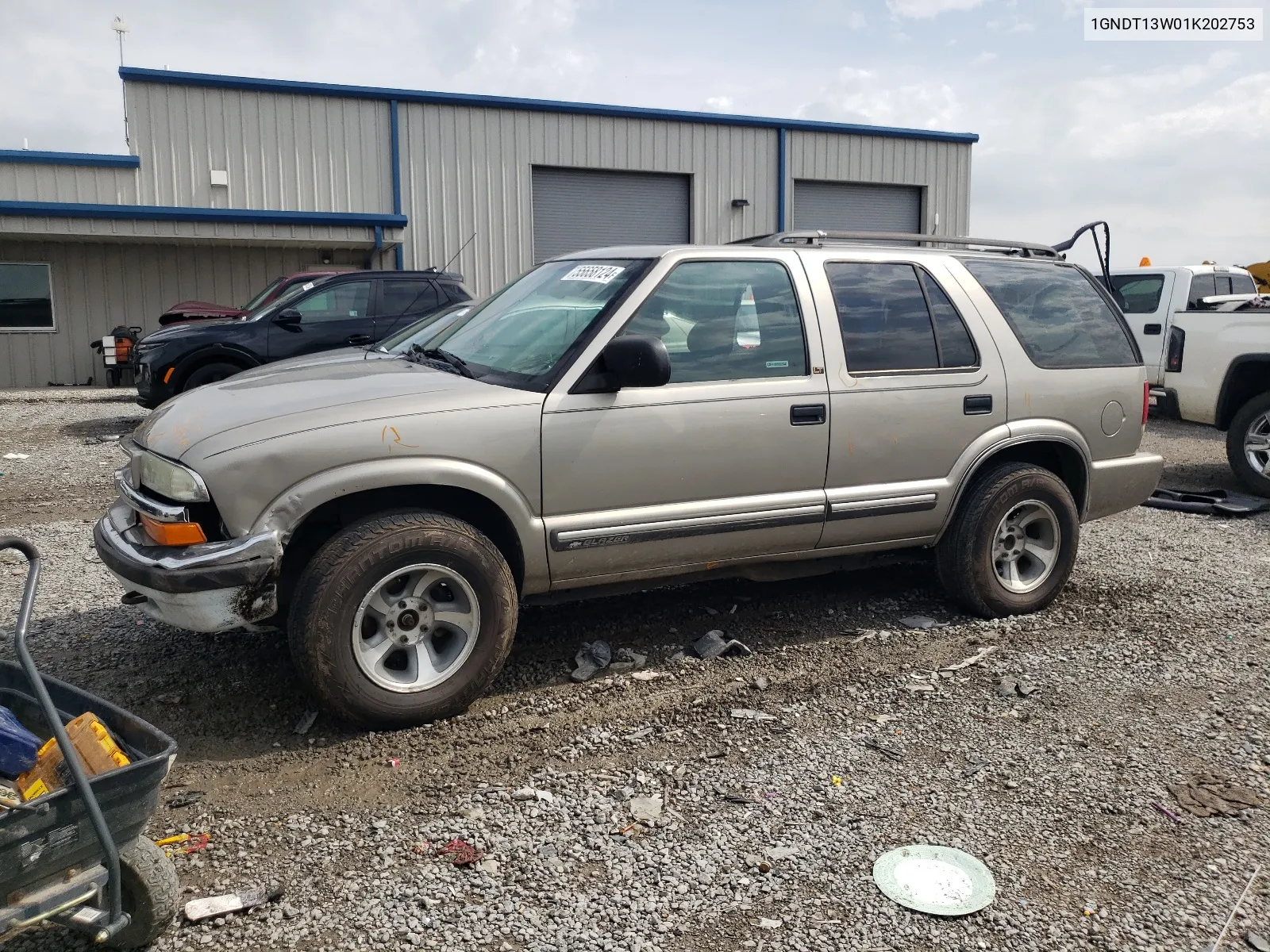 1GNDT13W01K202753 2001 Chevrolet Blazer