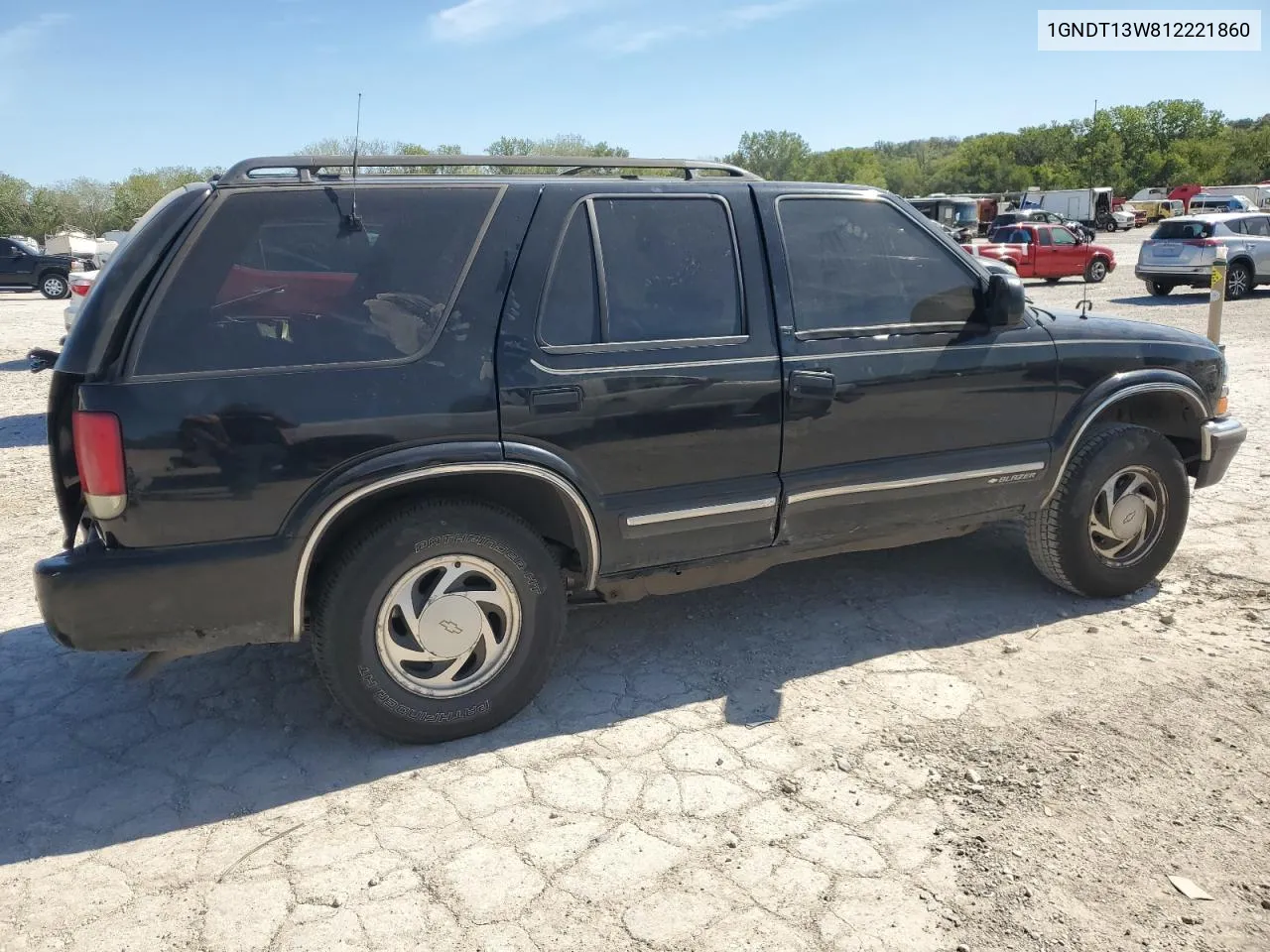 2001 Chevrolet Blazer VIN: 1GNDT13W812221860 Lot: 74085514