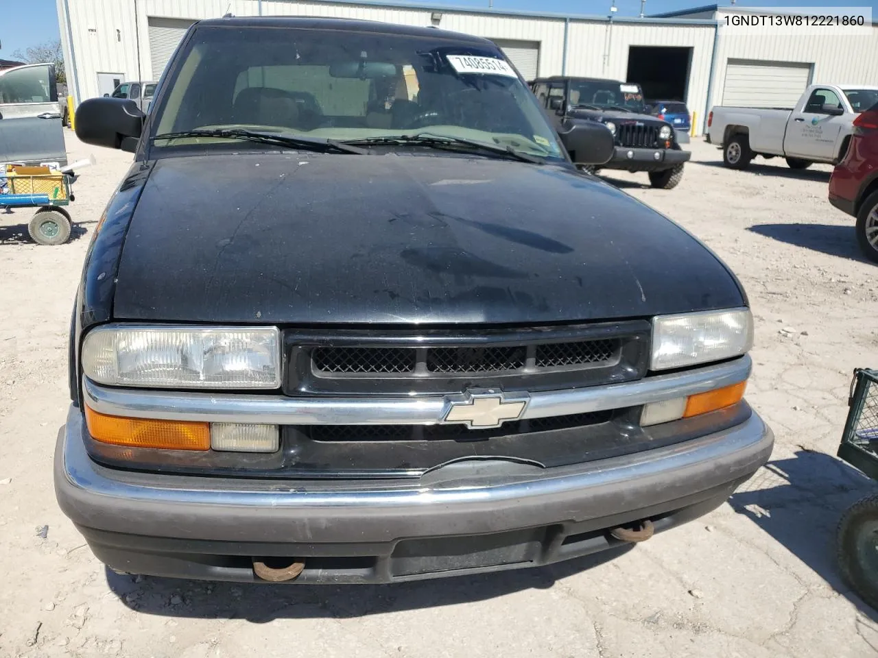 2001 Chevrolet Blazer VIN: 1GNDT13W812221860 Lot: 74085514