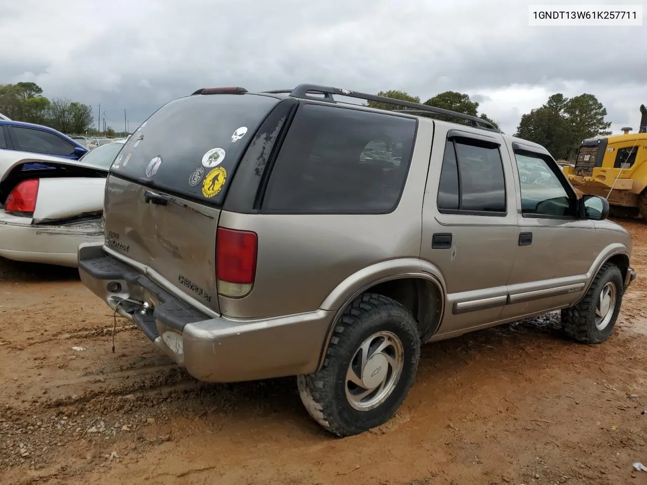 2001 Chevrolet Blazer VIN: 1GNDT13W61K257711 Lot: 78088704