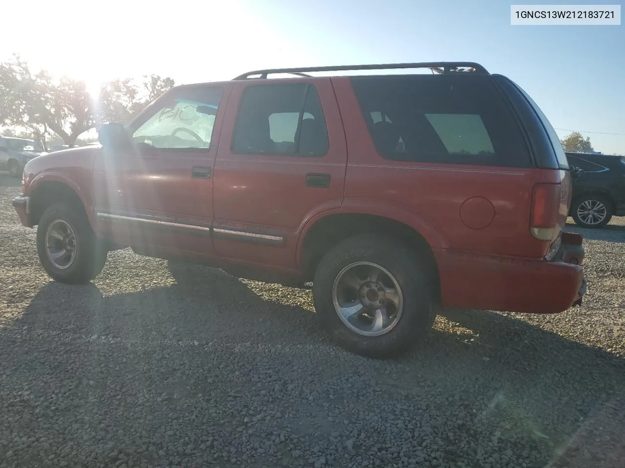 2001 Chevrolet Blazer VIN: 1GNCS13W212183721 Lot: 79634404