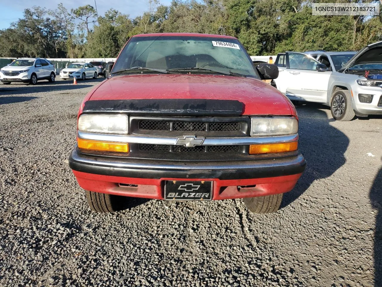 2001 Chevrolet Blazer VIN: 1GNCS13W212183721 Lot: 79634404