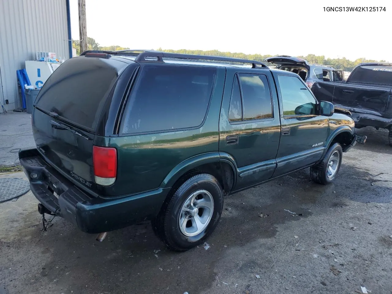 2002 Chevrolet Blazer VIN: 1GNCS13W42K125174 Lot: 69078034