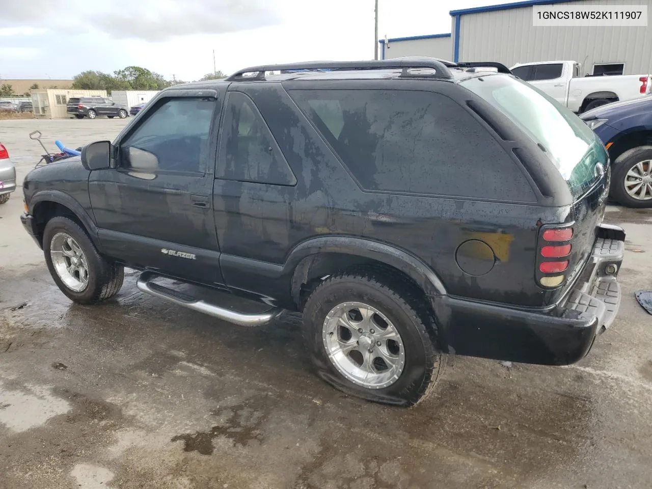 2002 Chevrolet Blazer VIN: 1GNCS18W52K111907 Lot: 78907894