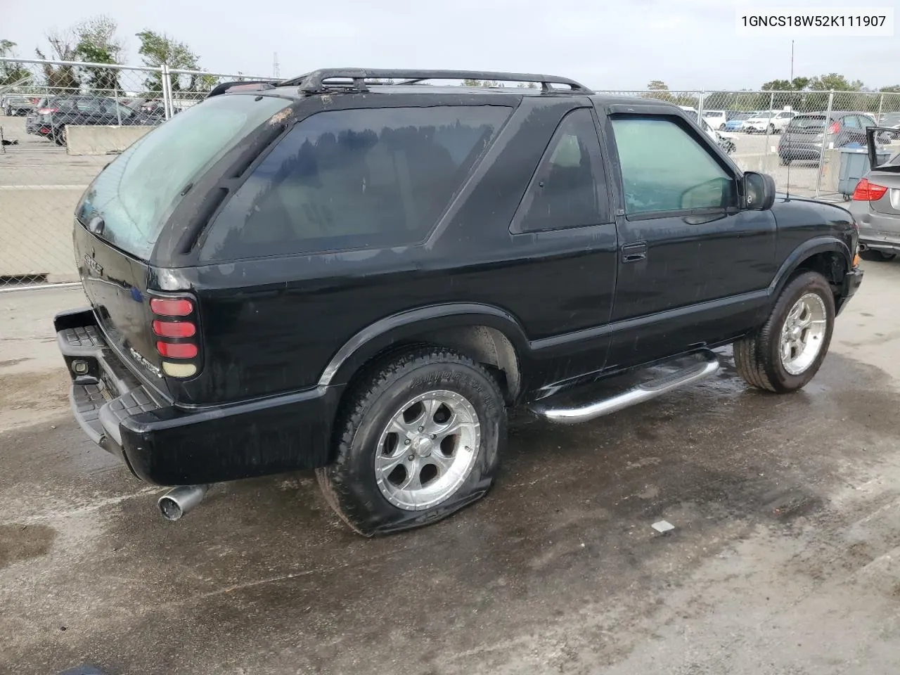 2002 Chevrolet Blazer VIN: 1GNCS18W52K111907 Lot: 78907894