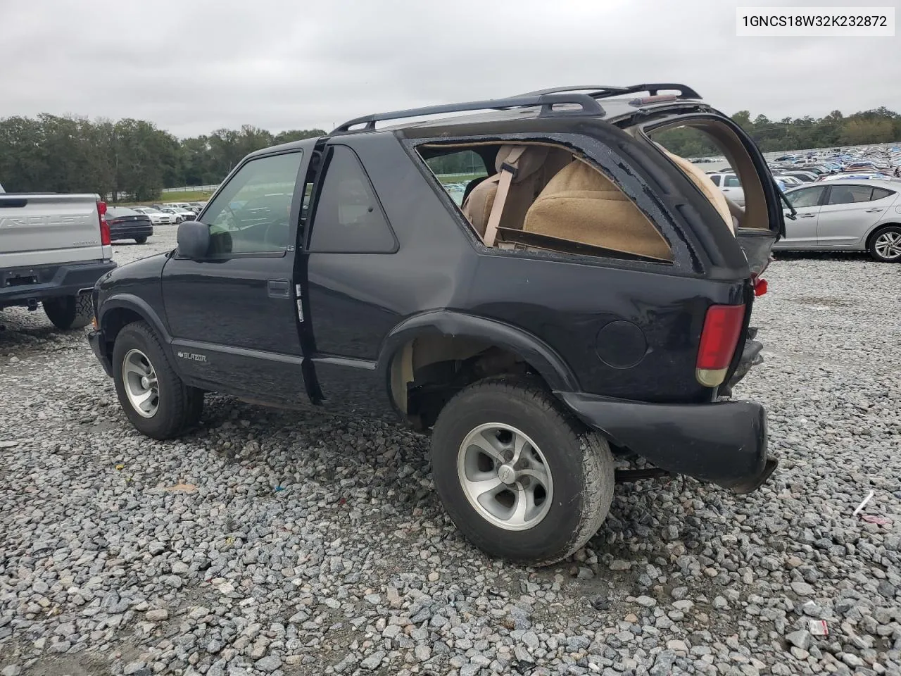 2002 Chevrolet Blazer VIN: 1GNCS18W32K232872 Lot: 79888924