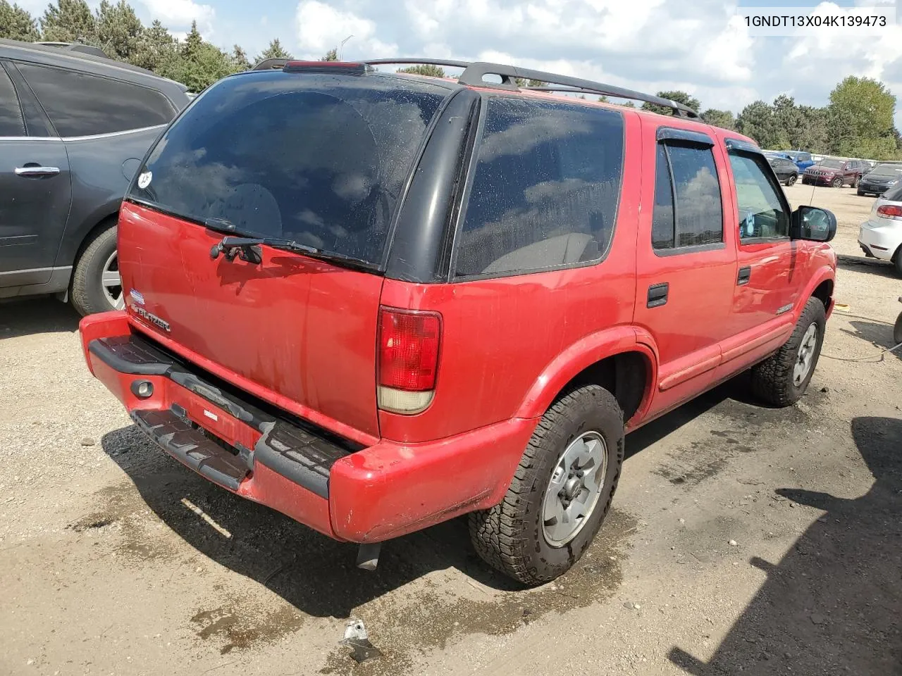 2004 Chevrolet Blazer VIN: 1GNDT13X04K139473 Lot: 69116444