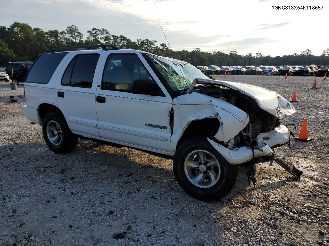 2004 Chevrolet Blazer VIN: 1GNCS13X64K118657 Lot: 69886184