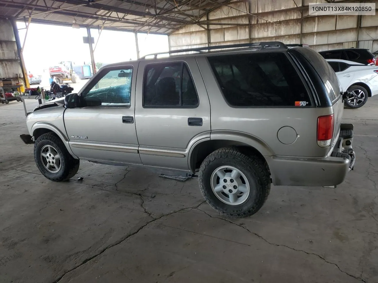 2004 Chevrolet Blazer VIN: 1GNDT13X84K120850 Lot: 72561234