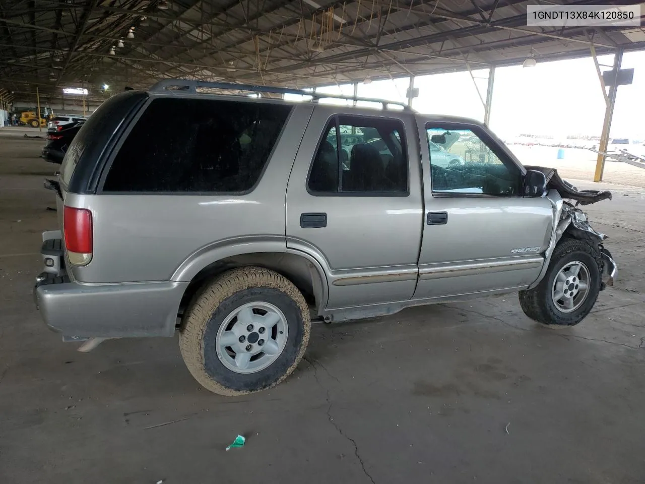 2004 Chevrolet Blazer VIN: 1GNDT13X84K120850 Lot: 72561234