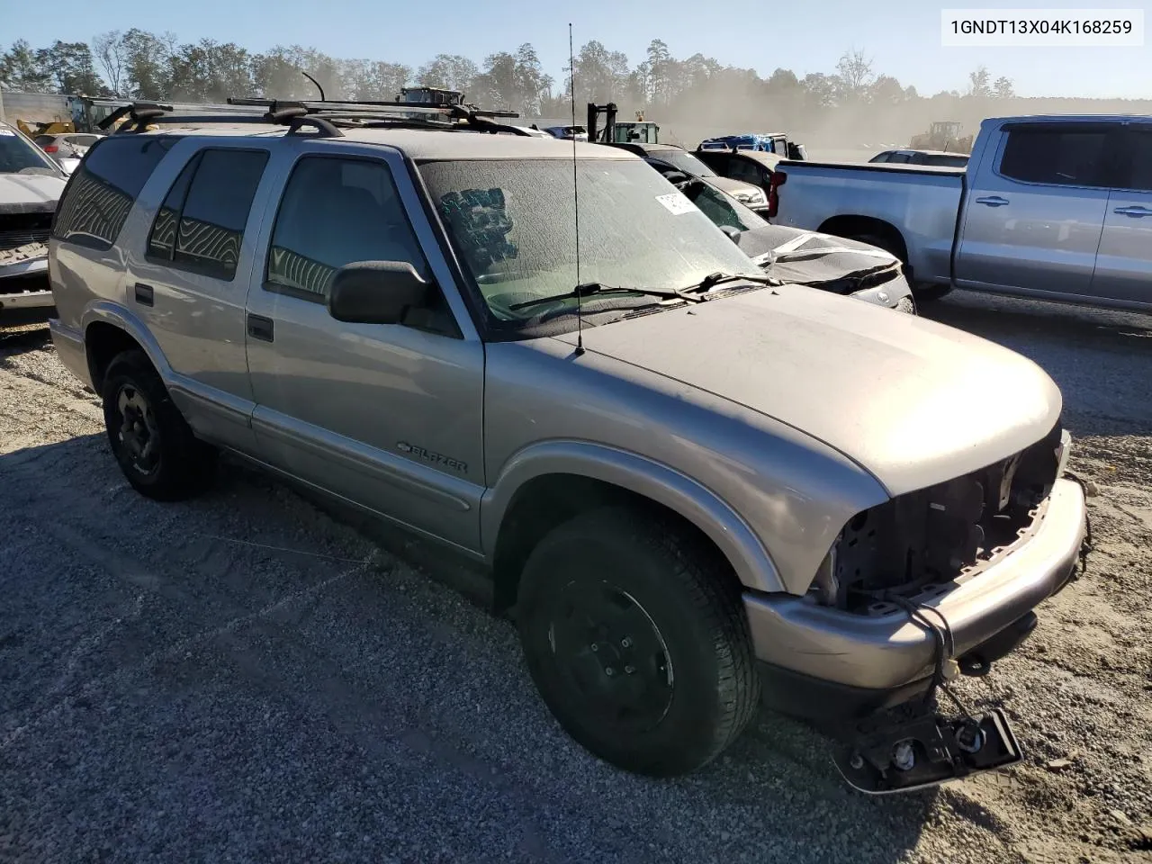 2004 Chevrolet Blazer VIN: 1GNDT13X04K168259 Lot: 74519744