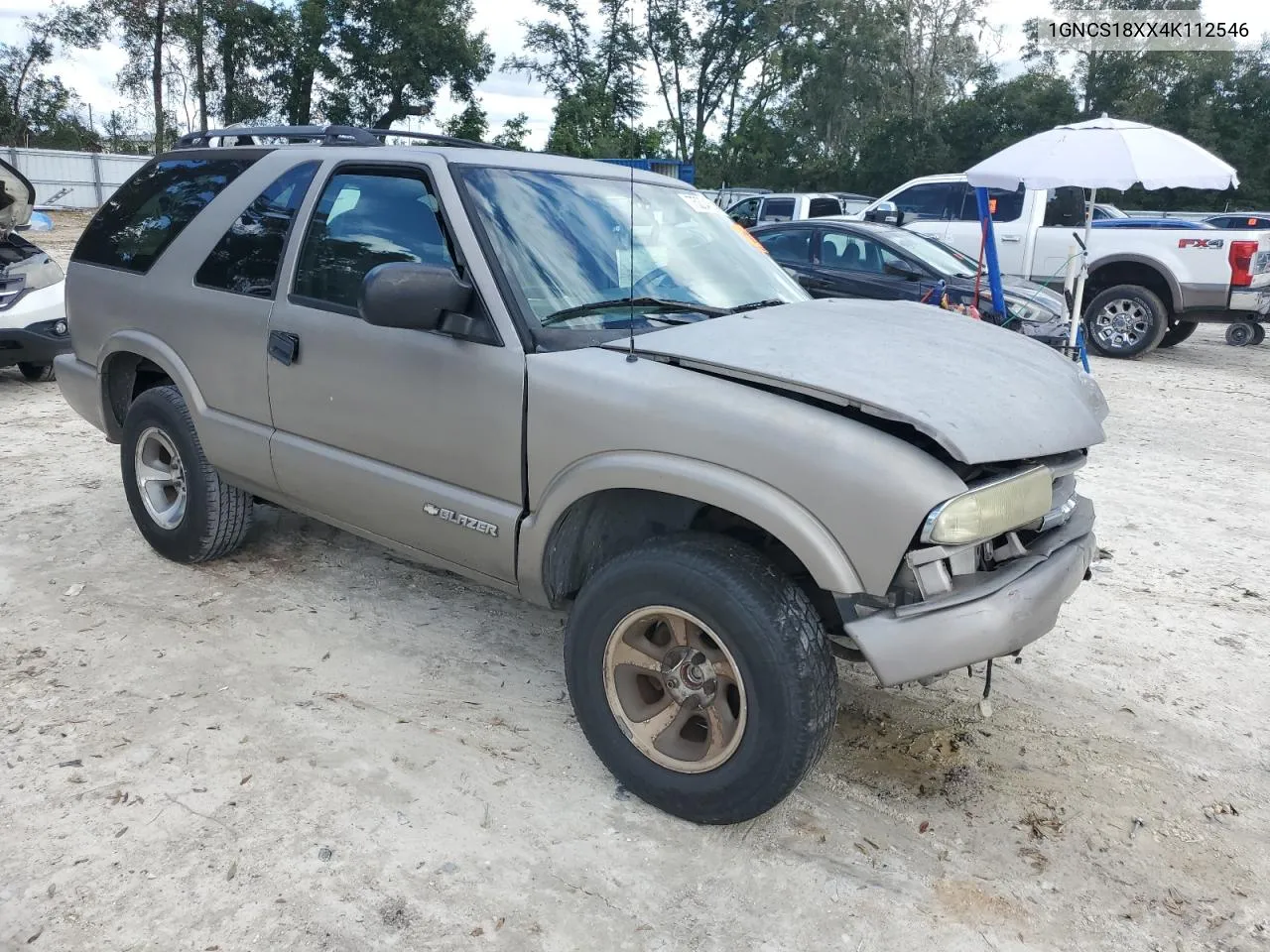 2004 Chevrolet Blazer VIN: 1GNCS18XX4K112546 Lot: 75204314