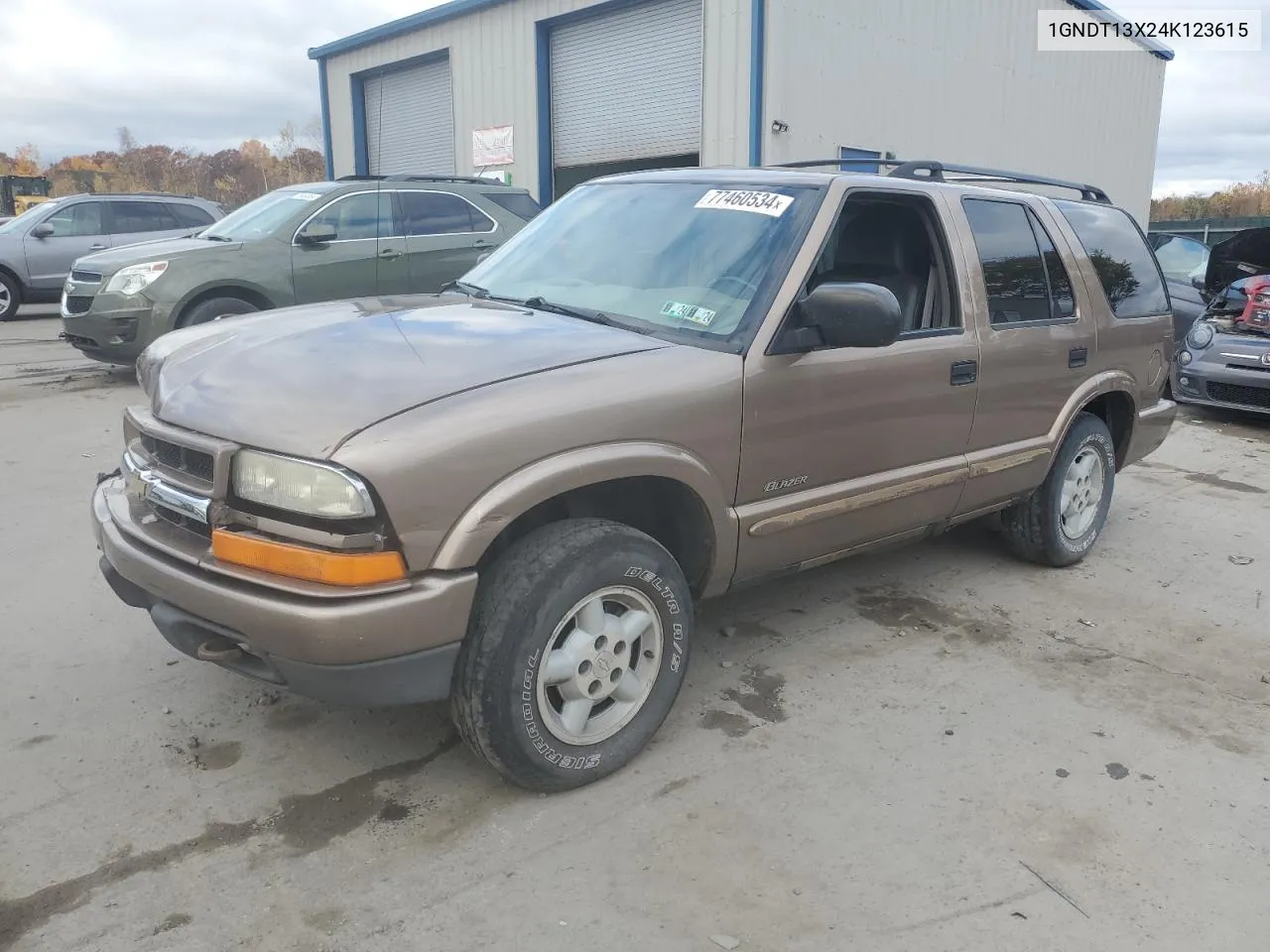 2004 Chevrolet Blazer VIN: 1GNDT13X24K123615 Lot: 77460534