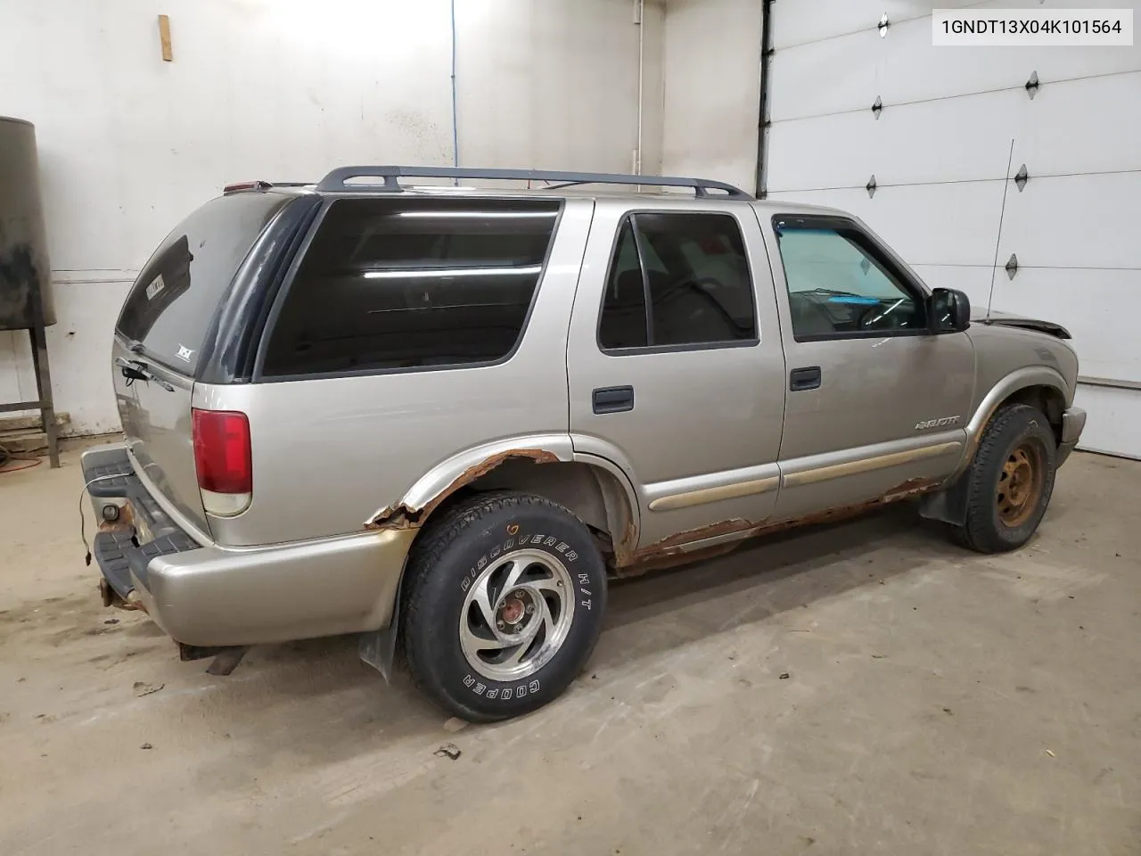 2004 Chevrolet Blazer VIN: 1GNDT13X04K101564 Lot: 80160164