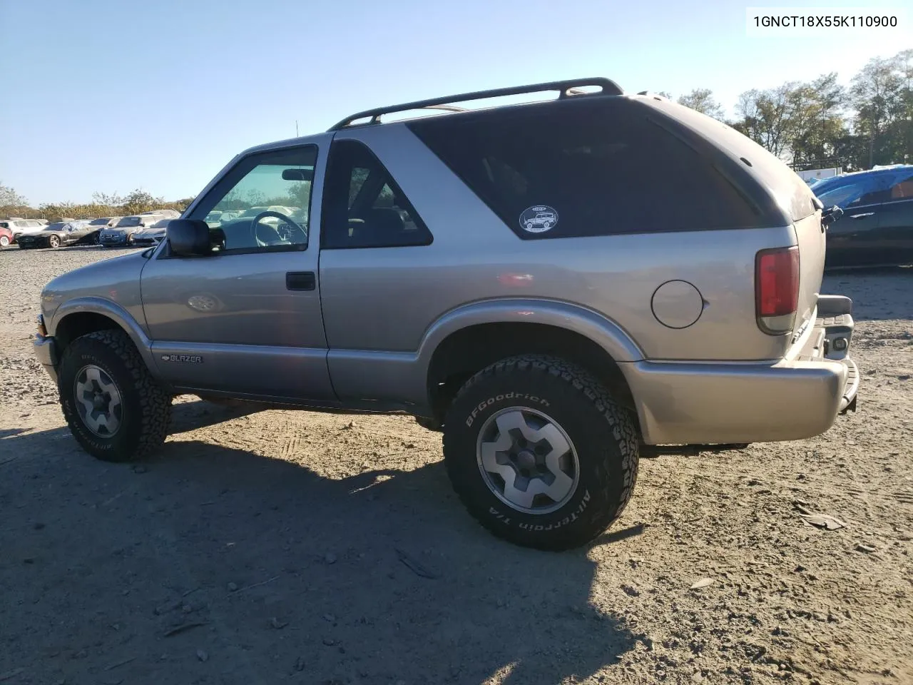 2005 Chevrolet Blazer VIN: 1GNCT18X55K110900 Lot: 76983804