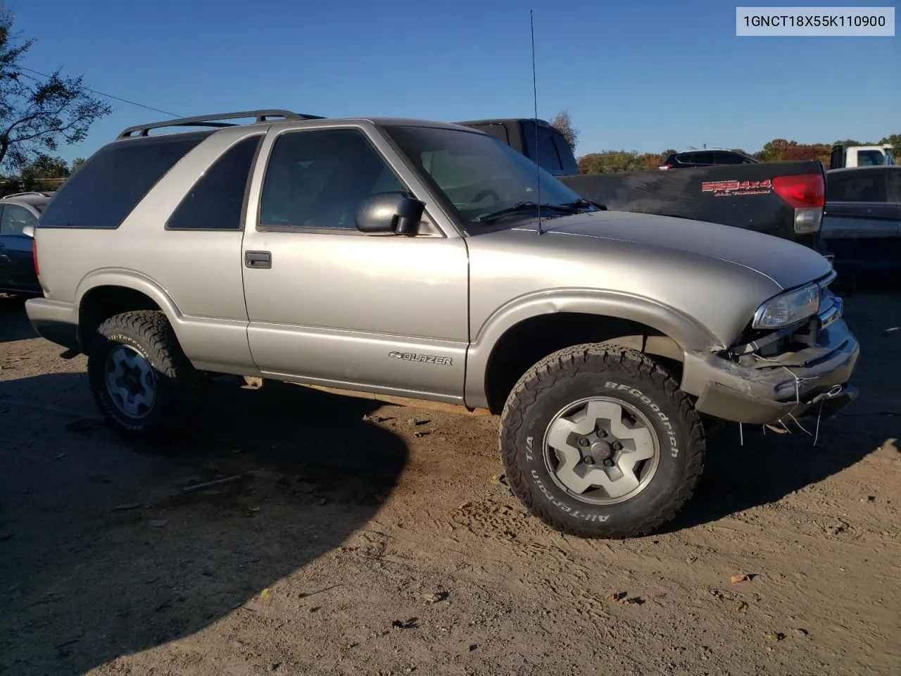 2005 Chevrolet Blazer VIN: 1GNCT18X55K110900 Lot: 76983804