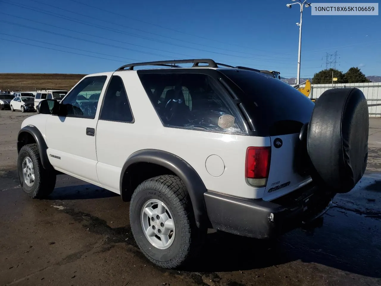 2005 Chevrolet Blazer VIN: 1GNCT18X65K106659 Lot: 80054994