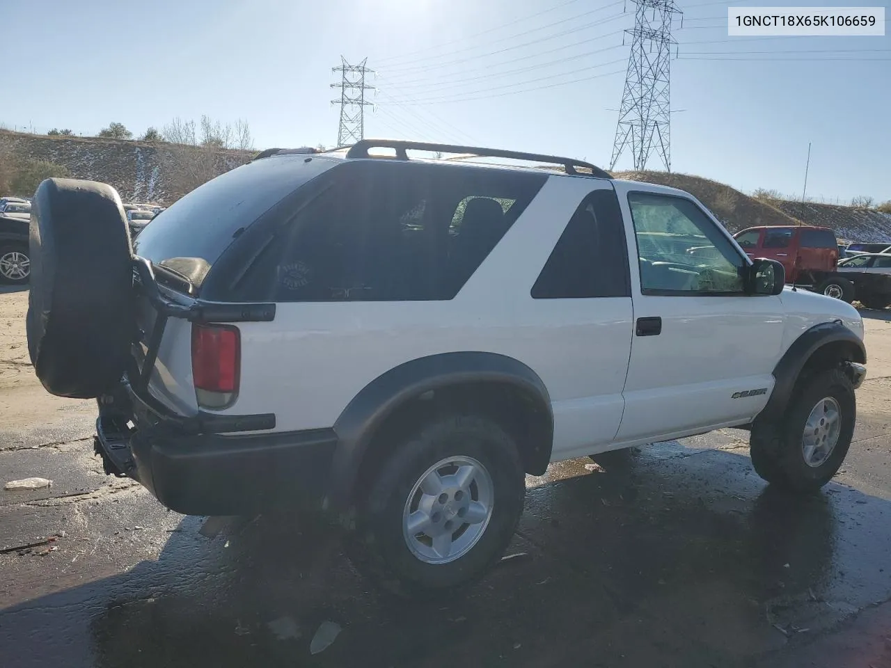 2005 Chevrolet Blazer VIN: 1GNCT18X65K106659 Lot: 80054994