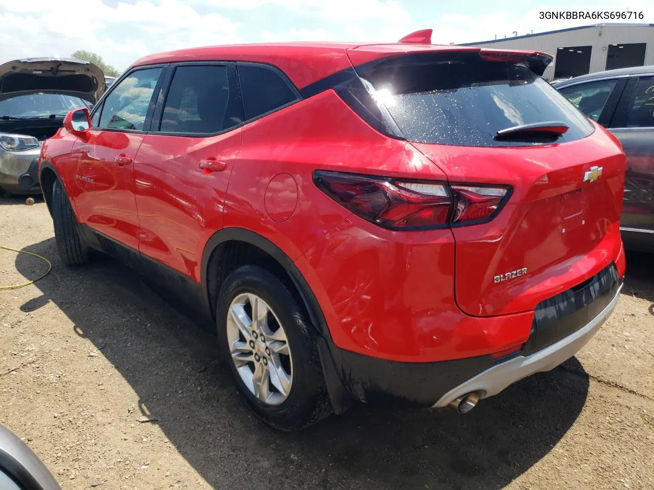 2019 Chevrolet Blazer 1Lt VIN: 3GNKBBRA6KS696716 Lot: 57338204