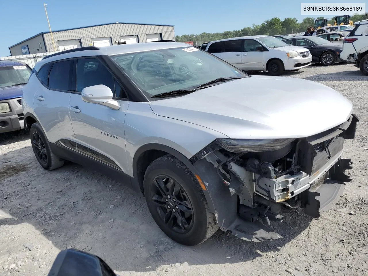 2019 Chevrolet Blazer 2Lt VIN: 3GNKBCRS3KS668189 Lot: 59224444