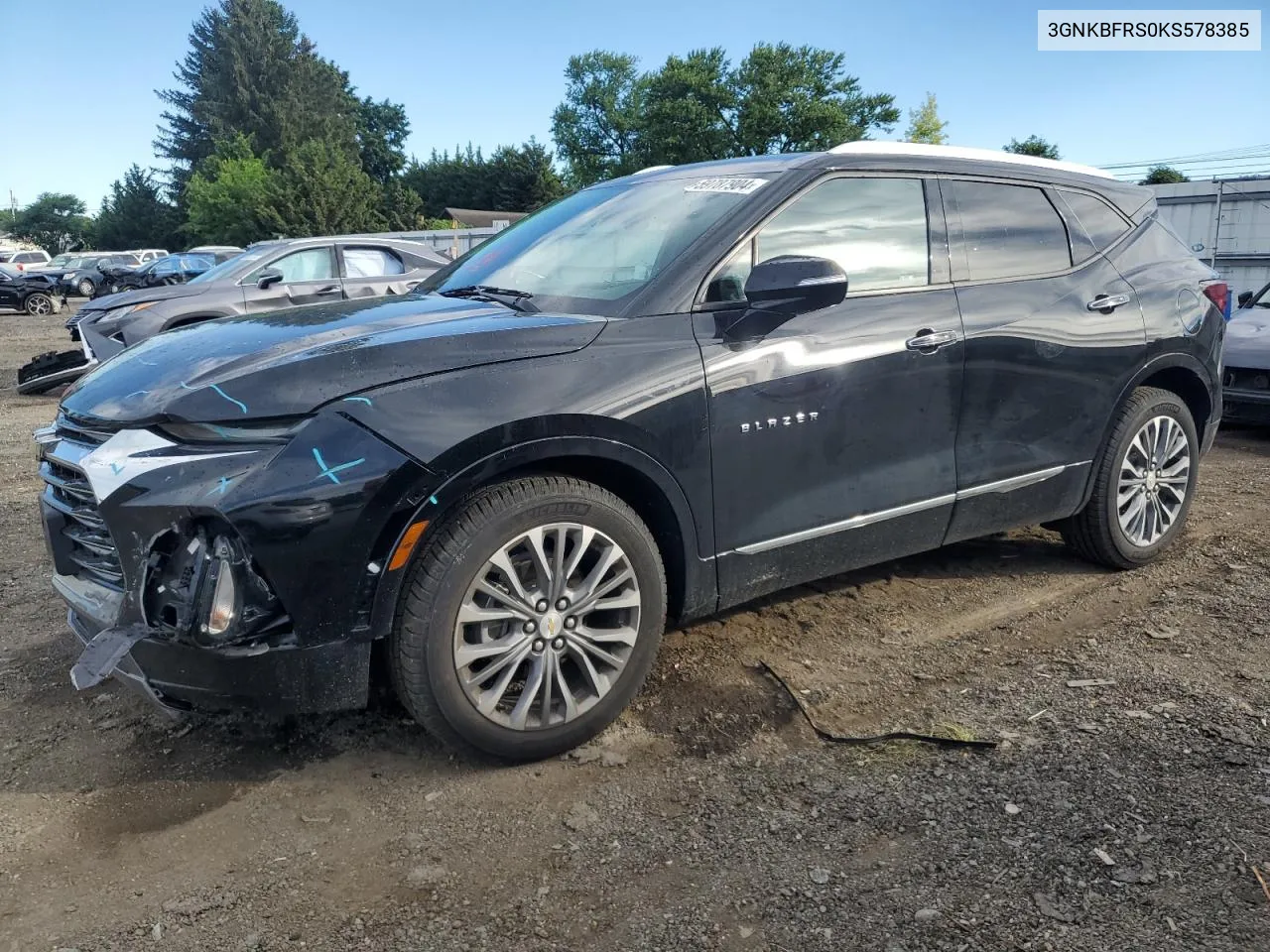 3GNKBFRS0KS578385 2019 Chevrolet Blazer Premier