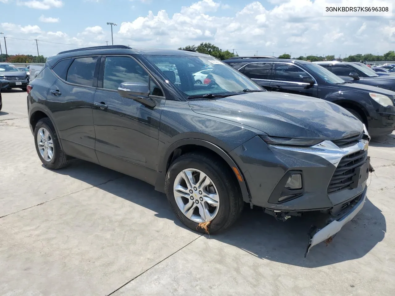 2019 Chevrolet Blazer 3Lt VIN: 3GNKBDRS7KS696308 Lot: 63140654