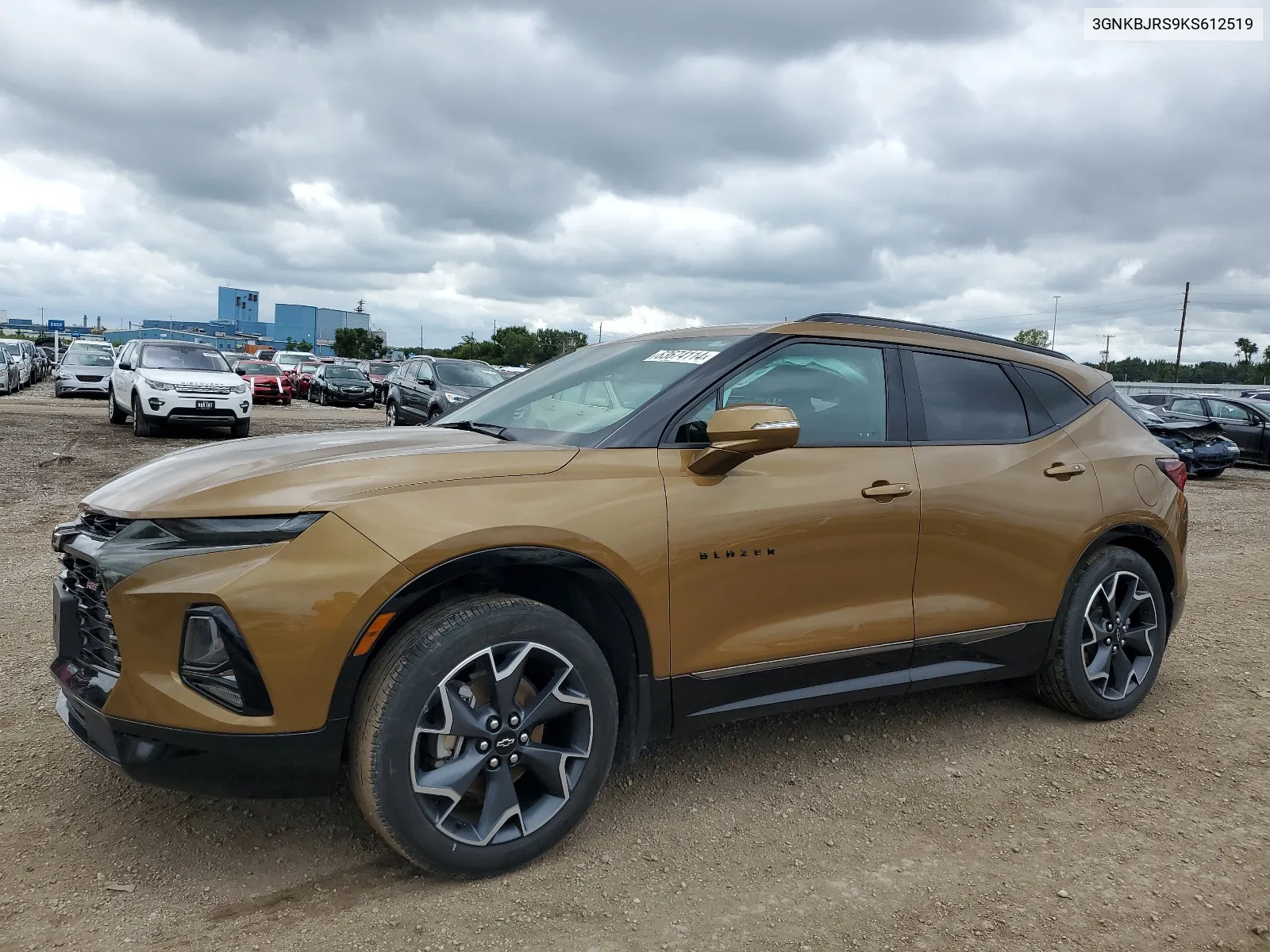 2019 Chevrolet Blazer Rs VIN: 3GNKBJRS9KS612519 Lot: 63674114