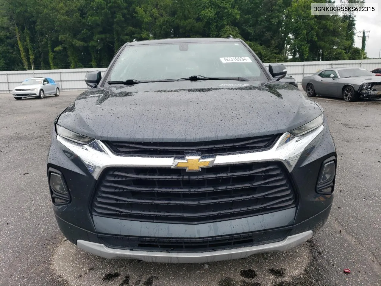 2019 Chevrolet Blazer 2Lt VIN: 3GNKBCRS5KS622315 Lot: 66310694