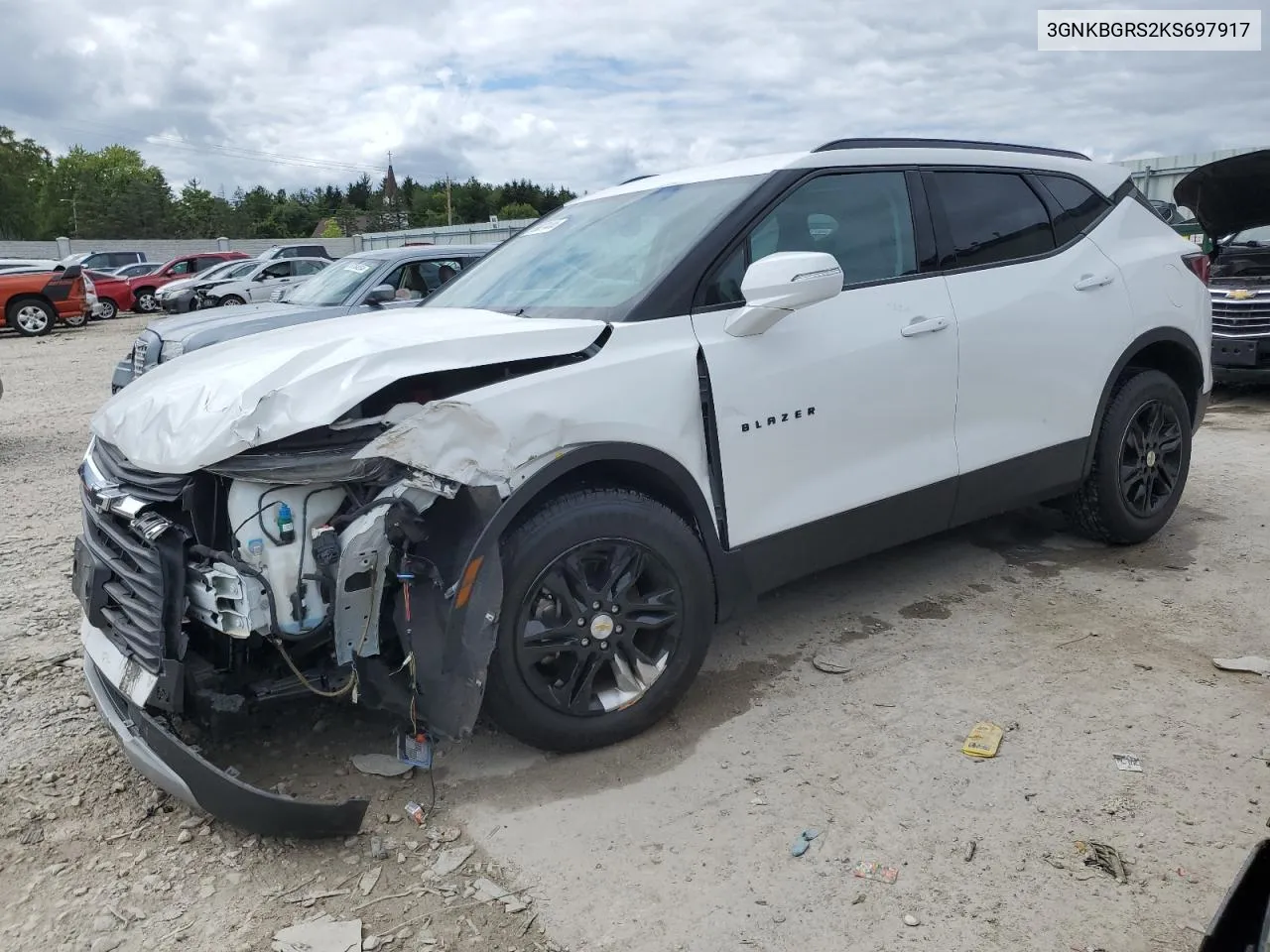 3GNKBGRS2KS697917 2019 Chevrolet Blazer 2Lt