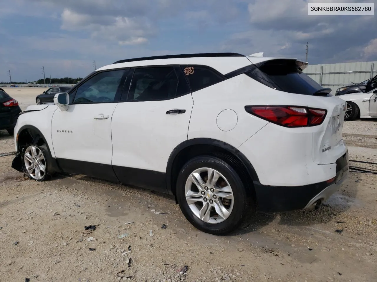 3GNKBBRA0KS682780 2019 Chevrolet Blazer 1Lt