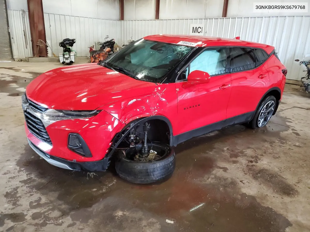 2019 Chevrolet Blazer 2Lt VIN: 3GNKBGRS9KS679768 Lot: 70660304