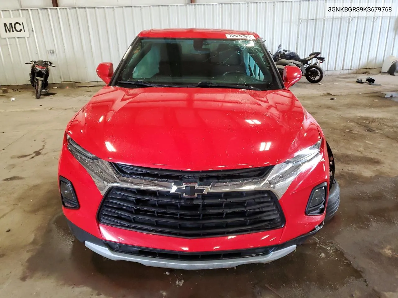 2019 Chevrolet Blazer 2Lt VIN: 3GNKBGRS9KS679768 Lot: 70660304