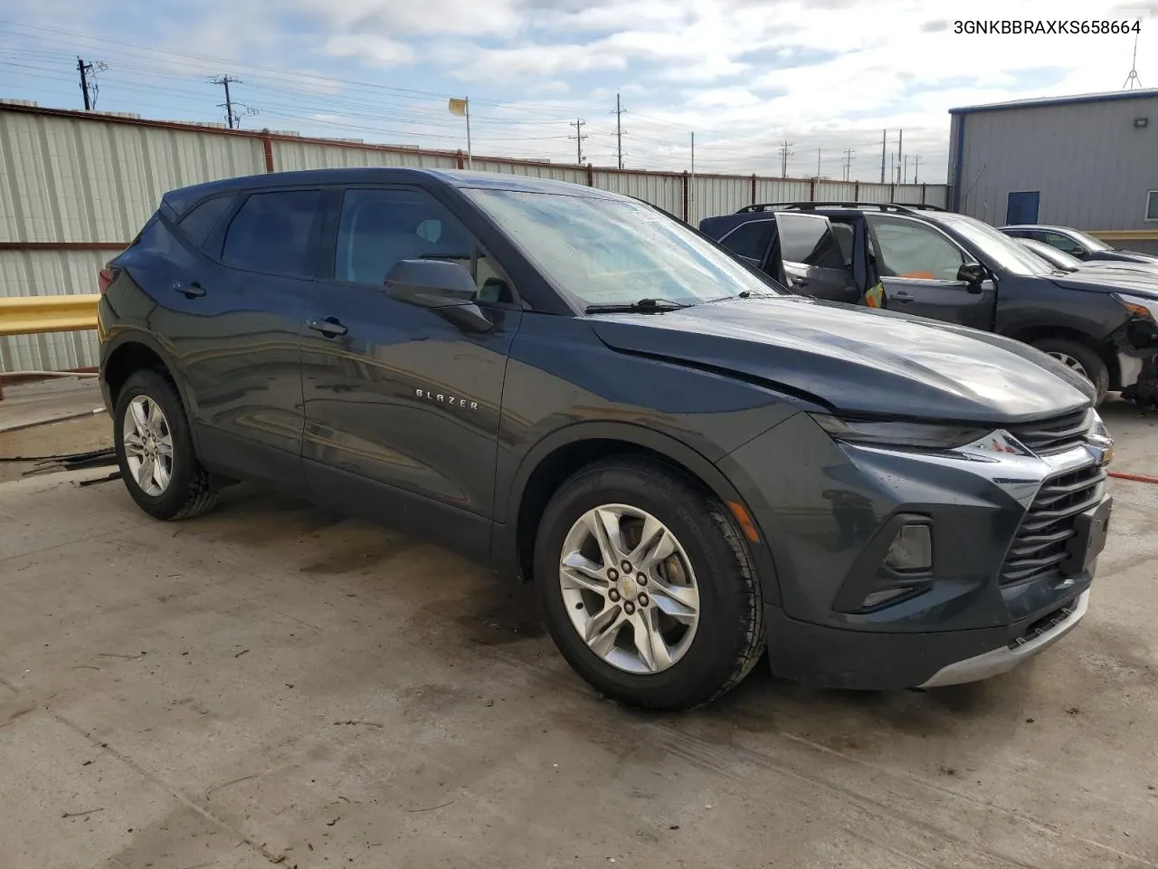 2019 Chevrolet Blazer 1Lt VIN: 3GNKBBRAXKS658664 Lot: 71265714