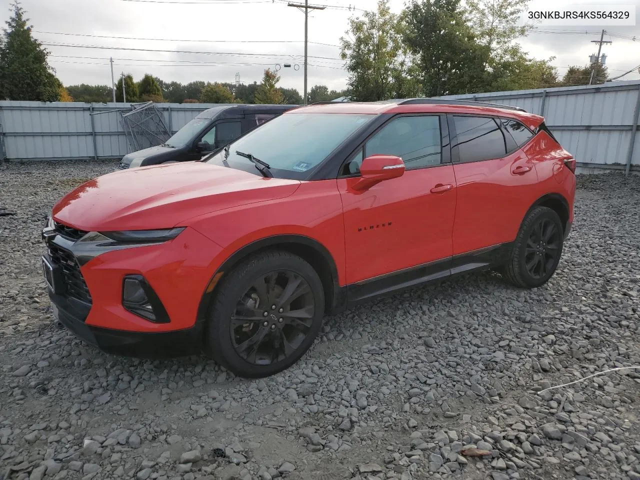 2019 Chevrolet Blazer Rs VIN: 3GNKBJRS4KS564329 Lot: 71770414