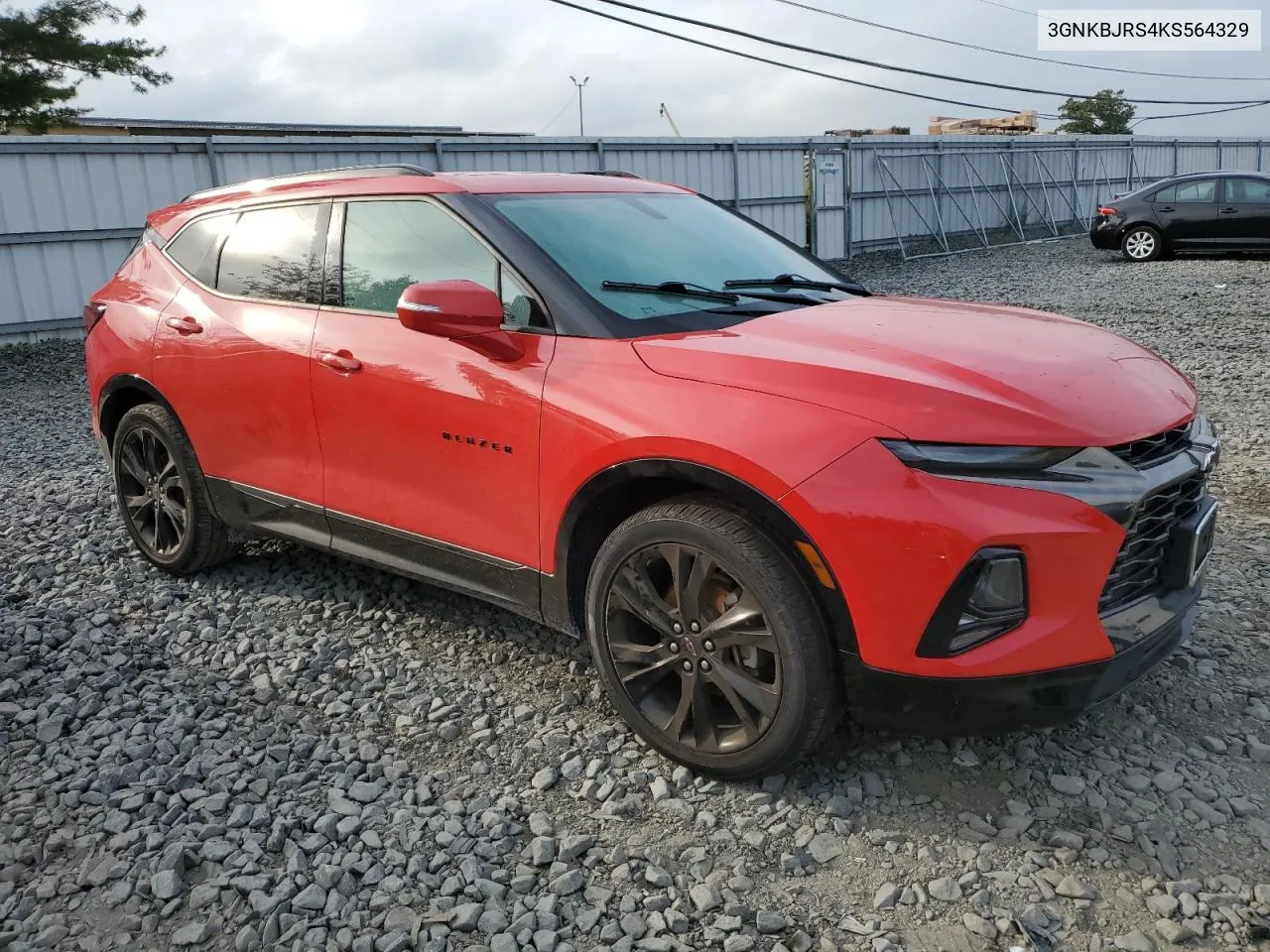 2019 Chevrolet Blazer Rs VIN: 3GNKBJRS4KS564329 Lot: 71770414