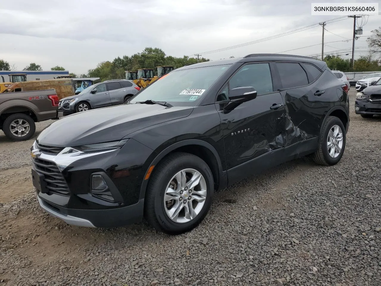 2019 Chevrolet Blazer 2Lt VIN: 3GNKBGRS1KS660406 Lot: 71927244