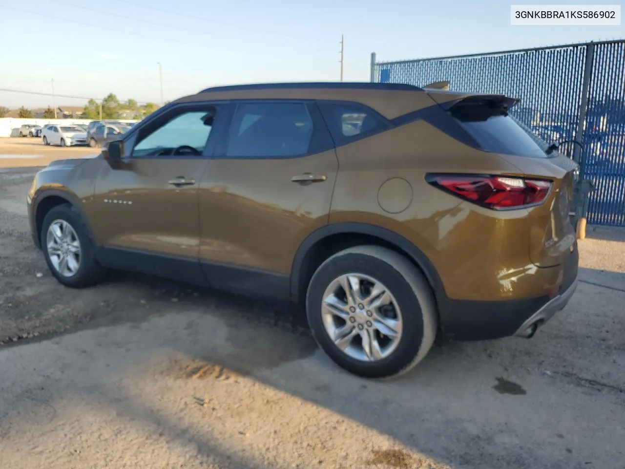 3GNKBBRA1KS586902 2019 Chevrolet Blazer 1Lt