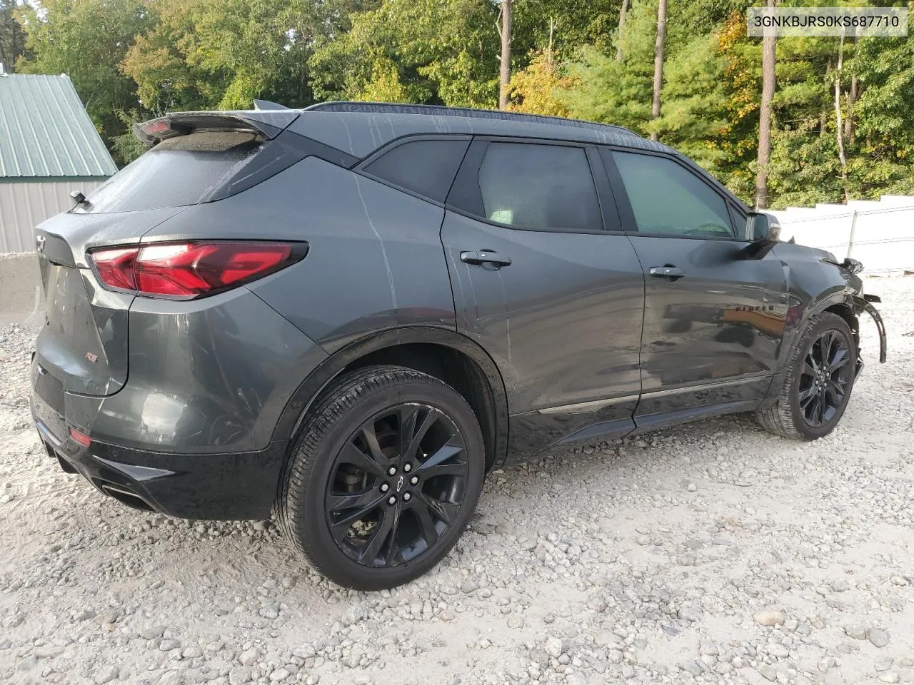 2019 Chevrolet Blazer Rs VIN: 3GNKBJRS0KS687710 Lot: 72554474