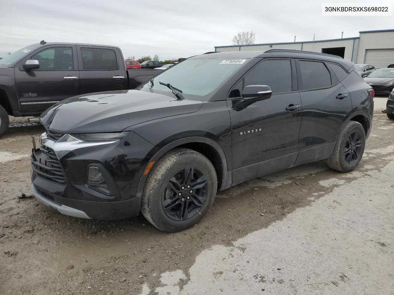 2019 Chevrolet Blazer 3Lt VIN: 3GNKBDRSXKS698022 Lot: 72760404