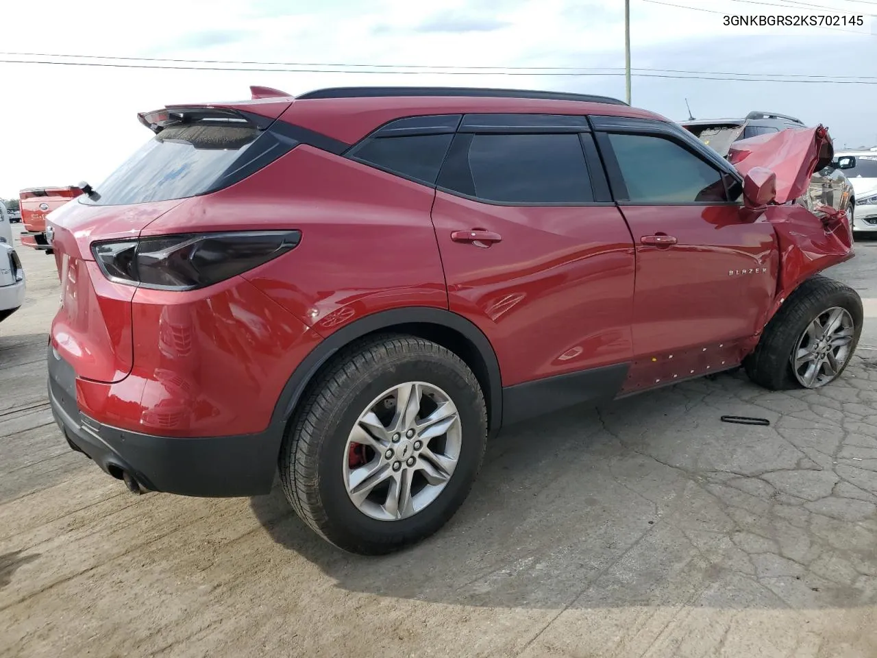 2019 Chevrolet Blazer 2Lt VIN: 3GNKBGRS2KS702145 Lot: 72892744