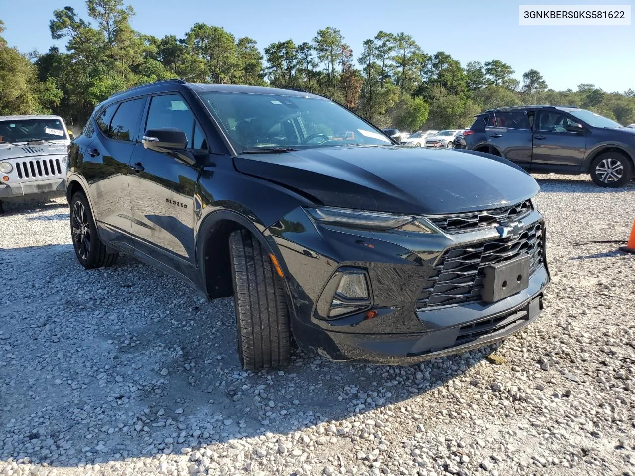 2019 Chevrolet Blazer Rs VIN: 3GNKBERS0KS581622 Lot: 73179444