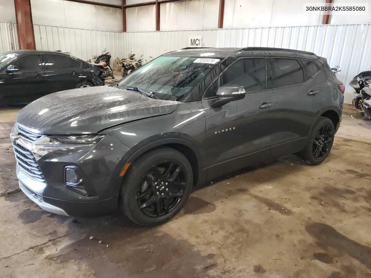 2019 Chevrolet Blazer 1Lt VIN: 3GNKBBRA2KS585080 Lot: 73203474