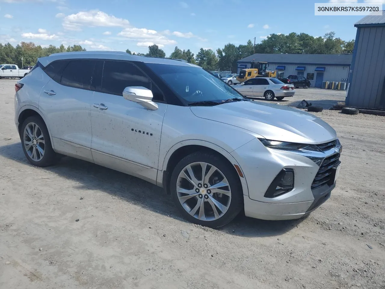 2019 Chevrolet Blazer Premier VIN: 3GNKBKRS7KS597203 Lot: 73871254