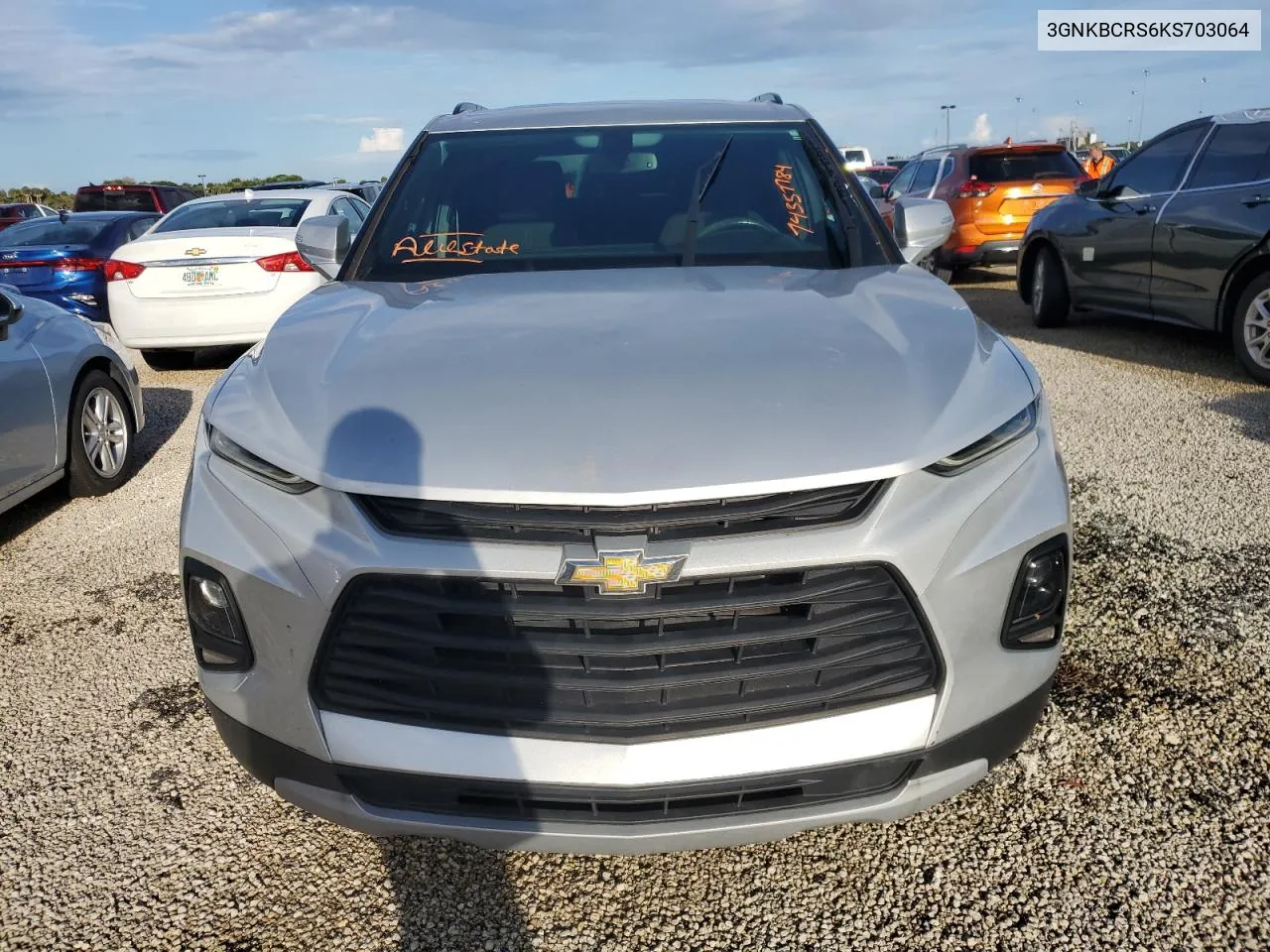 2019 Chevrolet Blazer 2Lt VIN: 3GNKBCRS6KS703064 Lot: 74357784