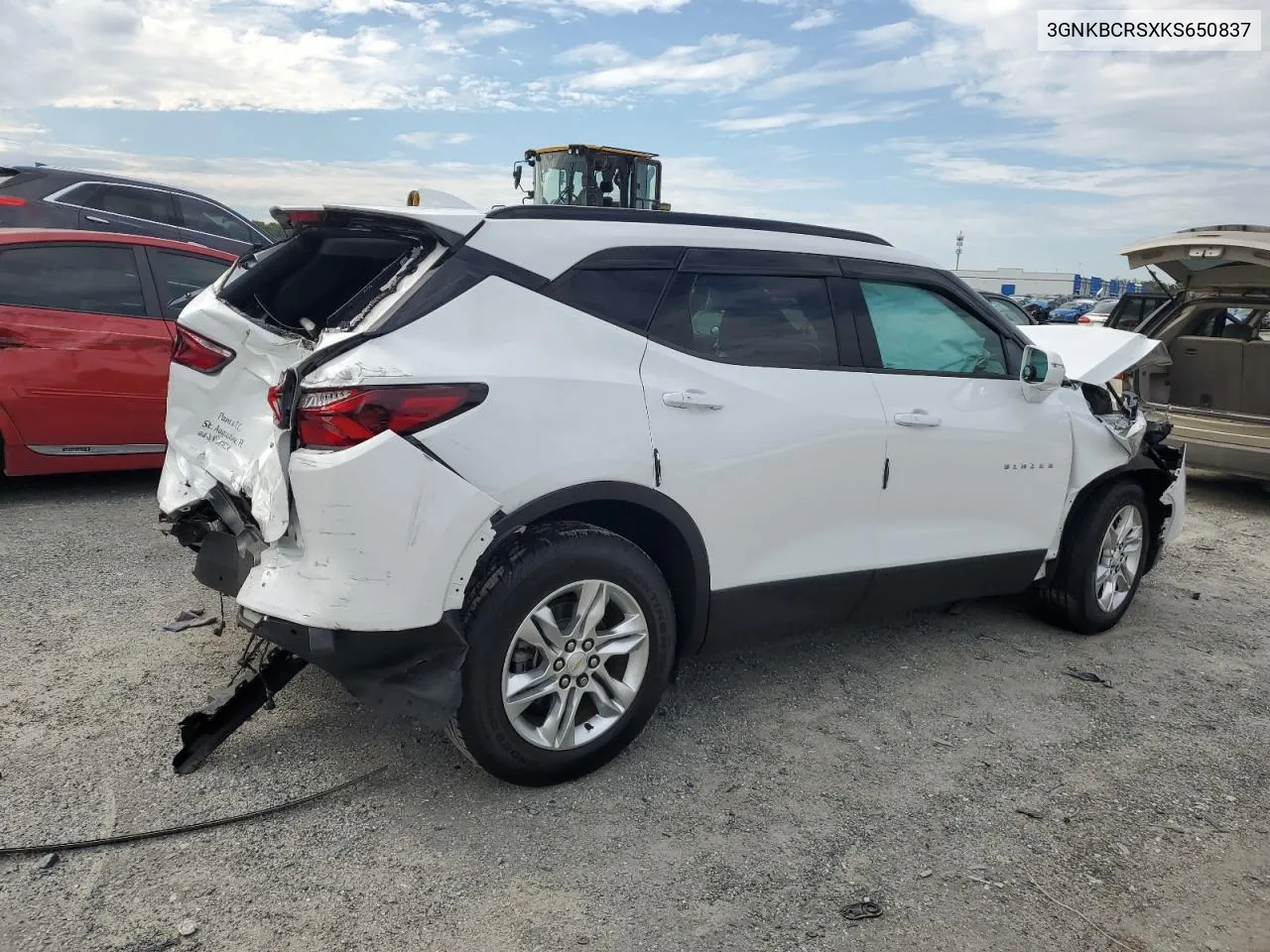 3GNKBCRSXKS650837 2019 Chevrolet Blazer 2Lt